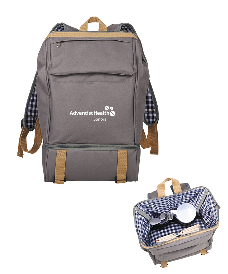 Café Picnic Backpack for Two
