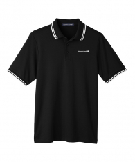 Devon & Jones Men's CrownLux Performance Plaited Tipped Polo