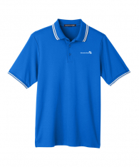 Devon & Jones Men's CrownLux Performance Plaited Tipped Polo